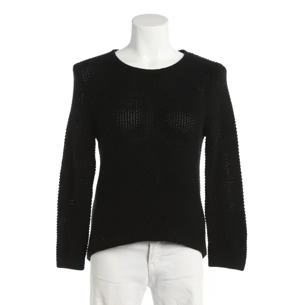 Maglione, in Nero, Cotone, Strenesse