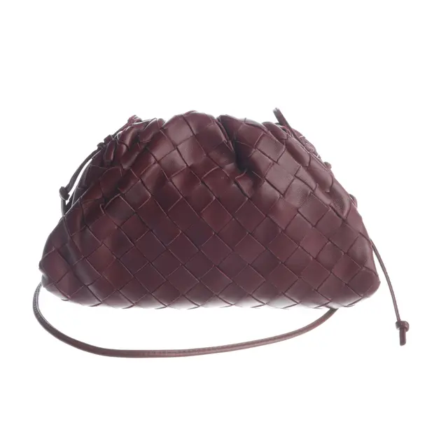 Abendtasche, in Bordeaux, Leder, Bottega Veneta