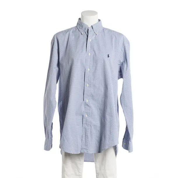 Bluse, in Blau, Baumwolle, Polo Ralph Lauren