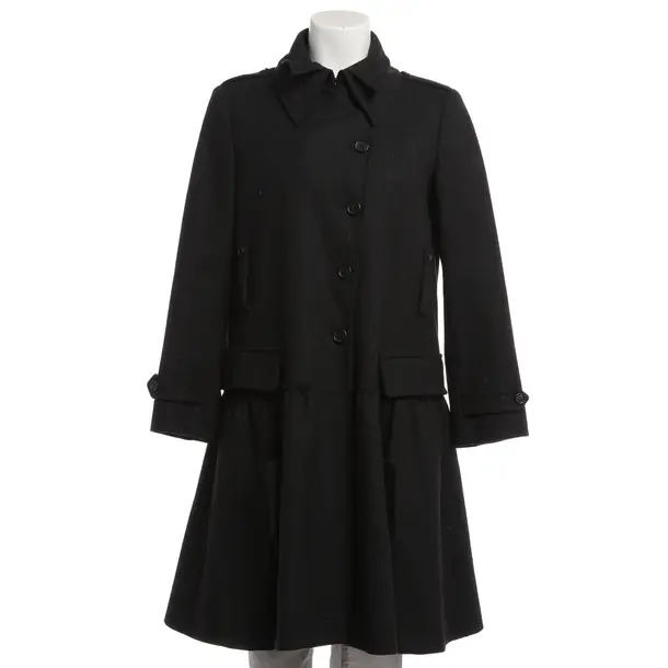 Winter Coat, in Dark Gray, Wool, Miu Miu