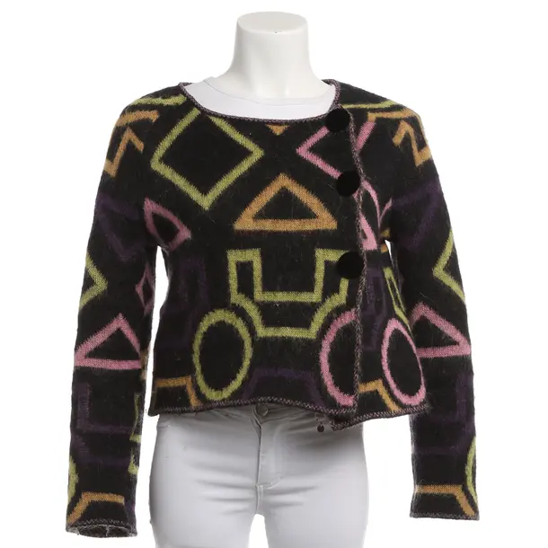 Cardigan, in Multicolored, Wool, Emporio Armani