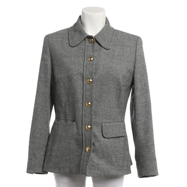 Übergangsjacke, in Hellgrau, Wolle, Escada