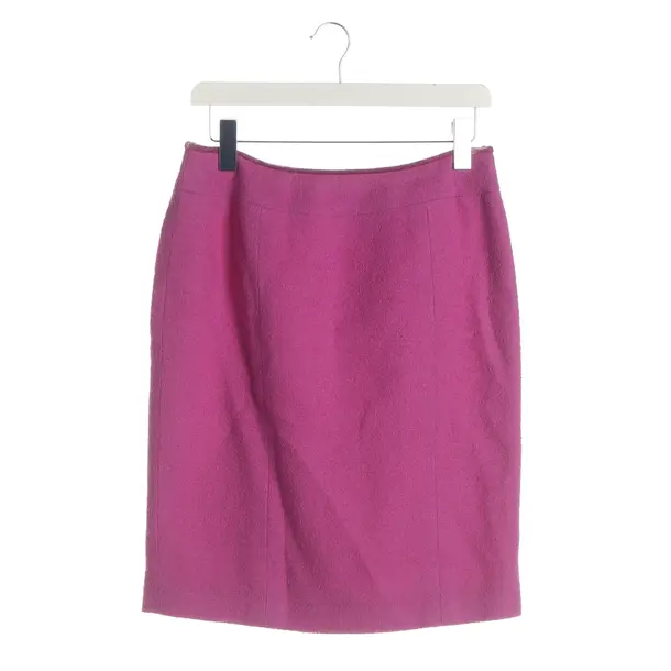 Rock, in Lila, Wolle, Chanel