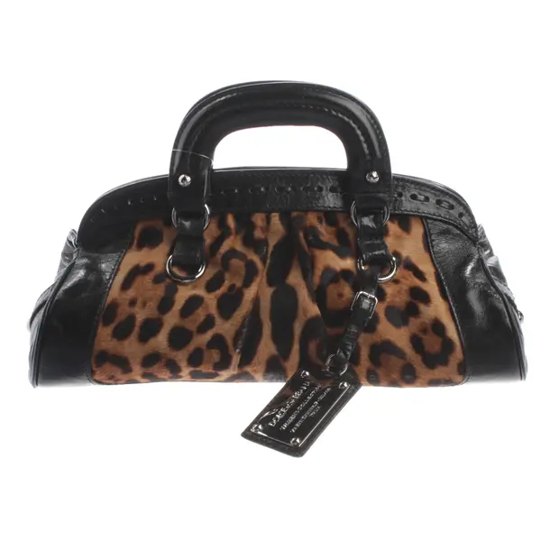 Handbag, in Black, Leather, Dolce & Gabbana