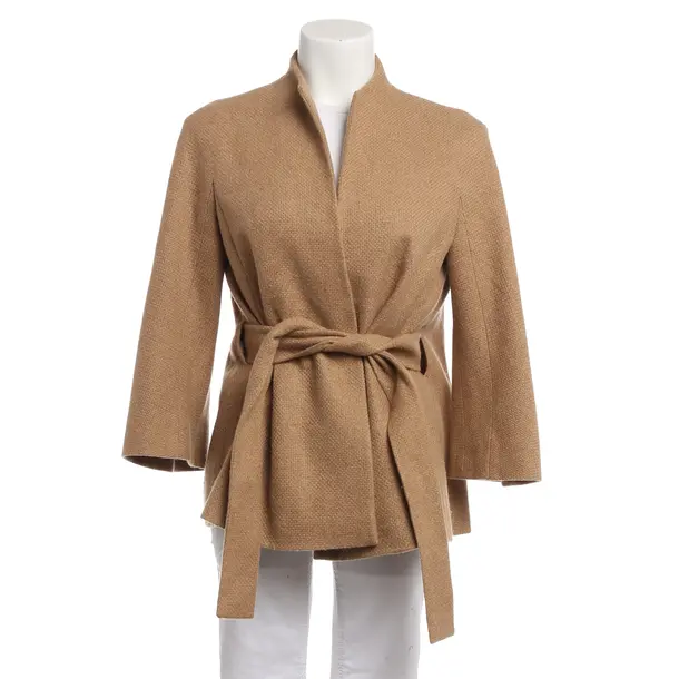 Übergangsjacke, in Hellbraun, Kaschmir, Escada