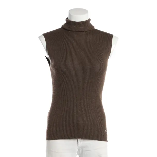 Top, in Dunkelbraun, Kaschmir, Escada