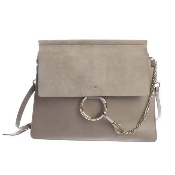 Schultertasche, in Hellbraun, Leder, Chloé