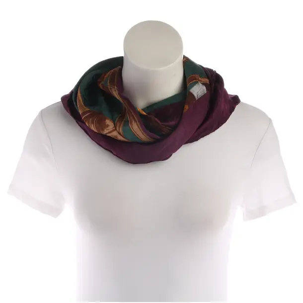 Shawl, in Multicolored, Silk, Ralph Lauren Purple Label