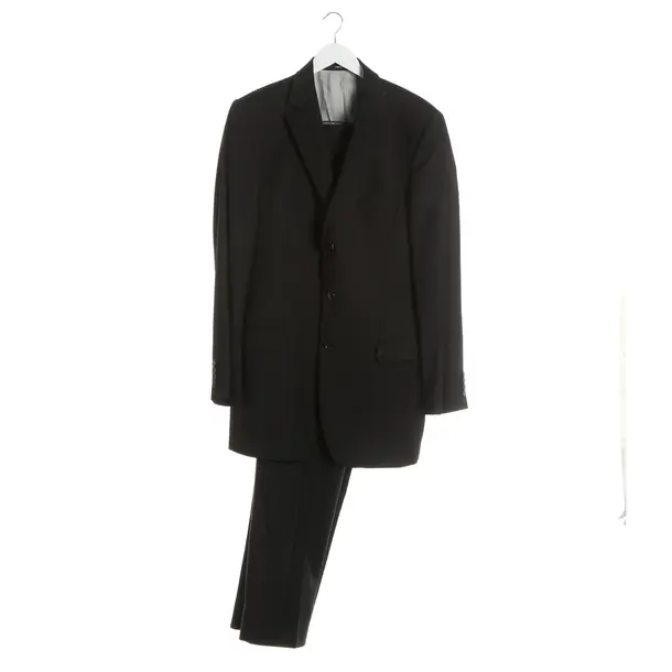 Anzug, in Schwarz, Wolle, Karl Lagerfeld