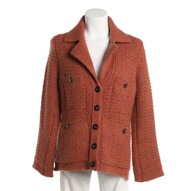 Strickjacke, in Braun, Kaschmir, Chanel