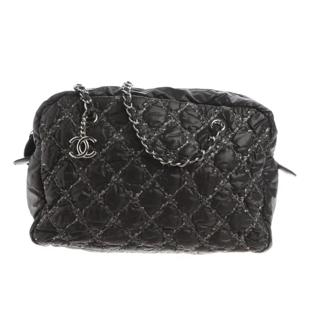 Schultertasche, in Schwarz, Leder, Chanel