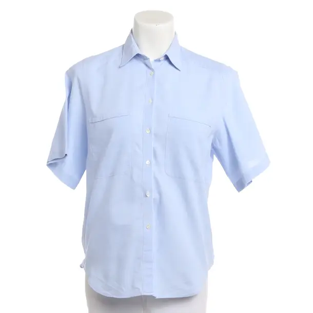 Bluse, in Hellblau, Baumwolle, Van Laack