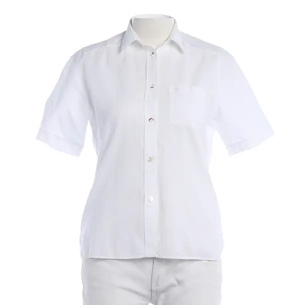 Bluse, in Weiß, Baumwolle, Van Laack