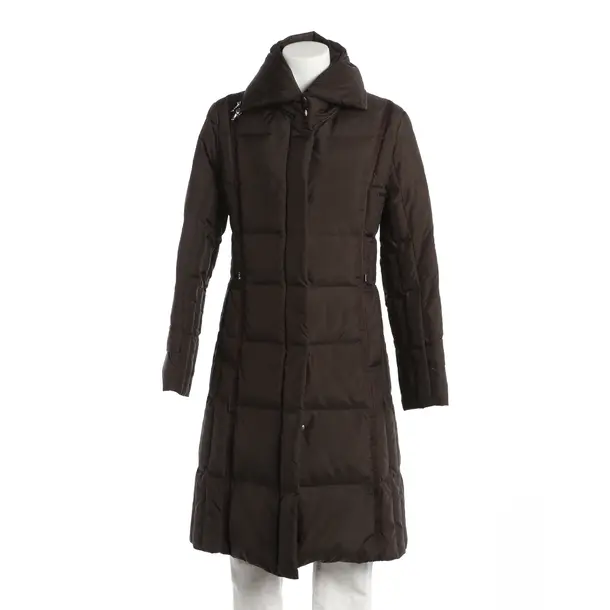 Wintermantel, in Dunkelbraun, Polyester, Bogner