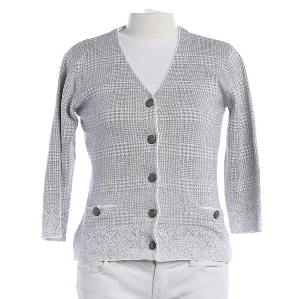 Strickjacke, in Grau, Baumwolle, GC Fontana