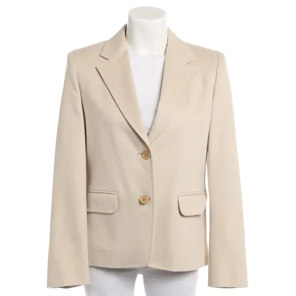 Blazer, in Beige, Wolle, Max Mara