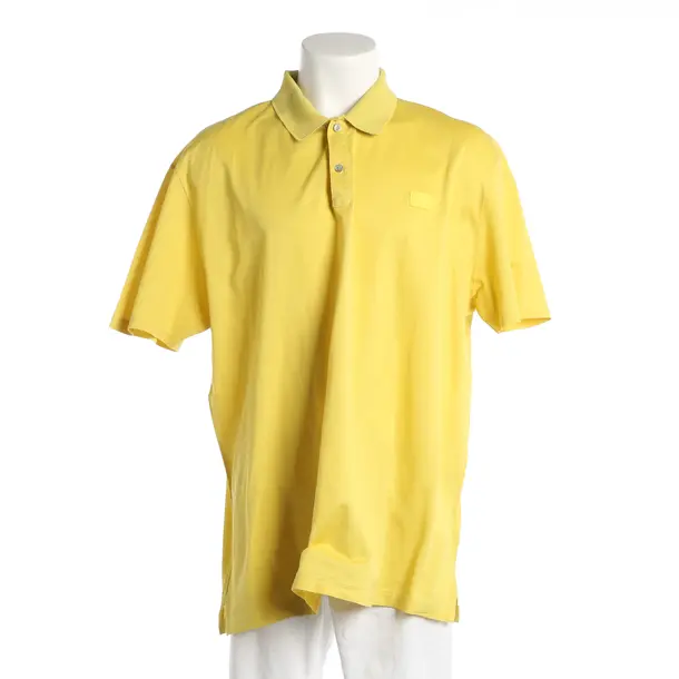 Poloshirt, in Gelb, Baumwolle, Paul & Shark