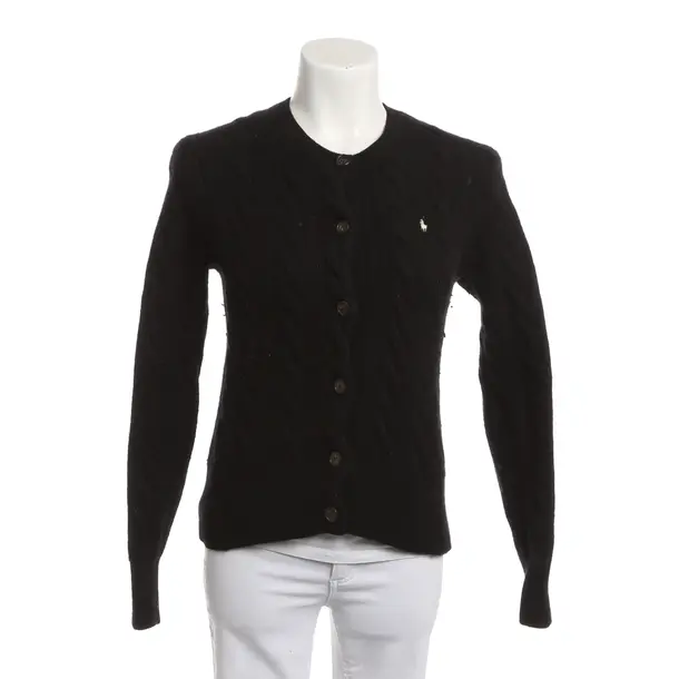 Strickjacke, in Schwarz, Wolle, Polo Ralph Lauren