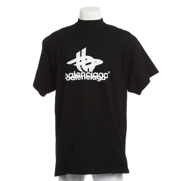 Maglietta, in Nero, Cotone, Balenciaga