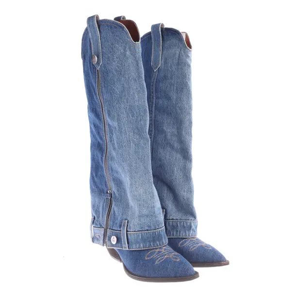 Stiefel, in Hellblau, Ash