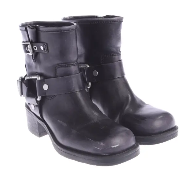Ankle Boots, in Black, Ash