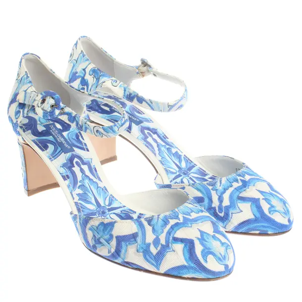 Pumps, in Blau, Dolce & Gabbana