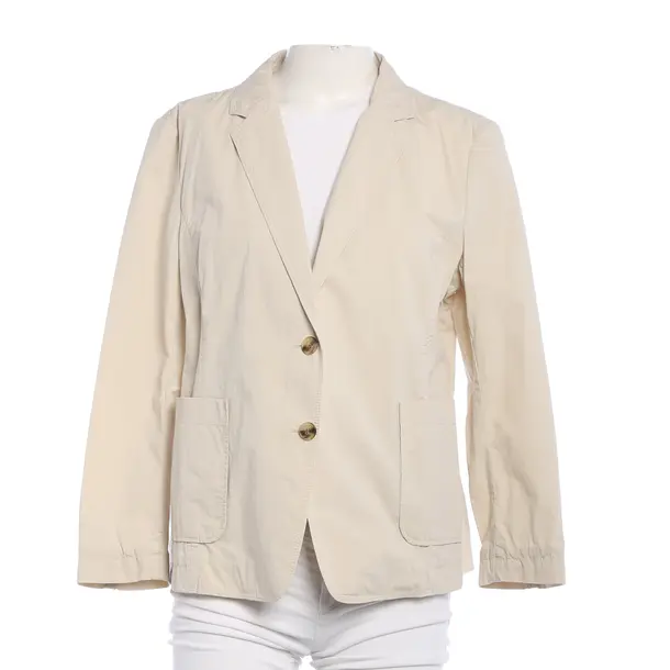Blazer, in Beige, Cotton, Hugo Boss