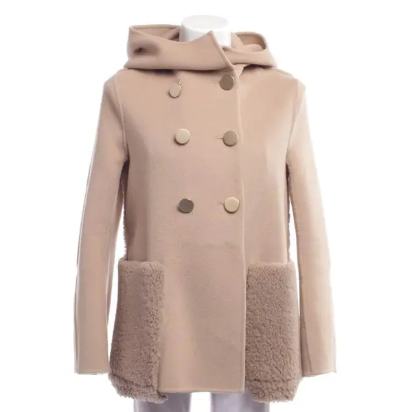 Mid-Season Jacket, in Light Brown, Wool, Dorothee Schumacher