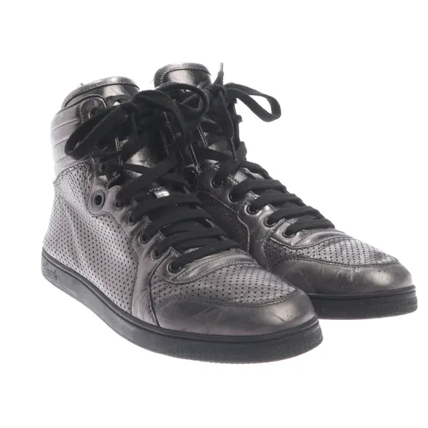 High-Top Sneakers in Gray, , Gucci