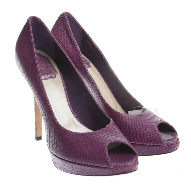 Peep Toes in Purple, , Dior