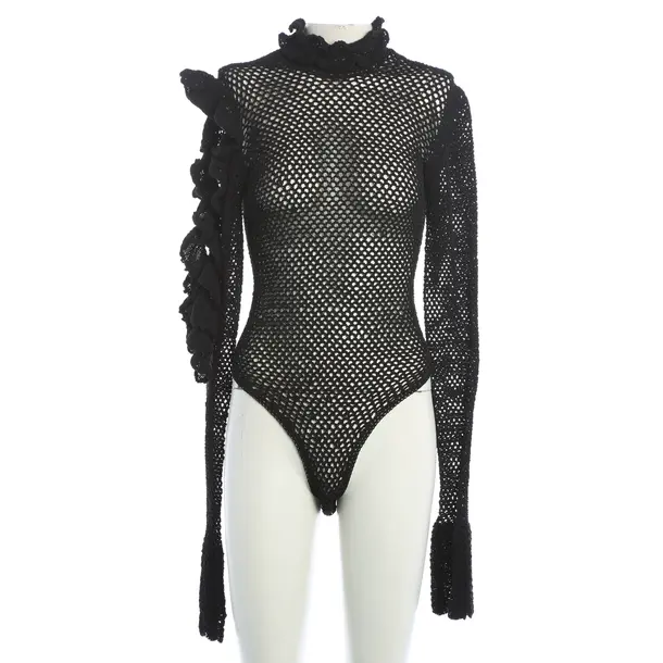 Body, in Schwarz, Baumwolle, Magda Butrym