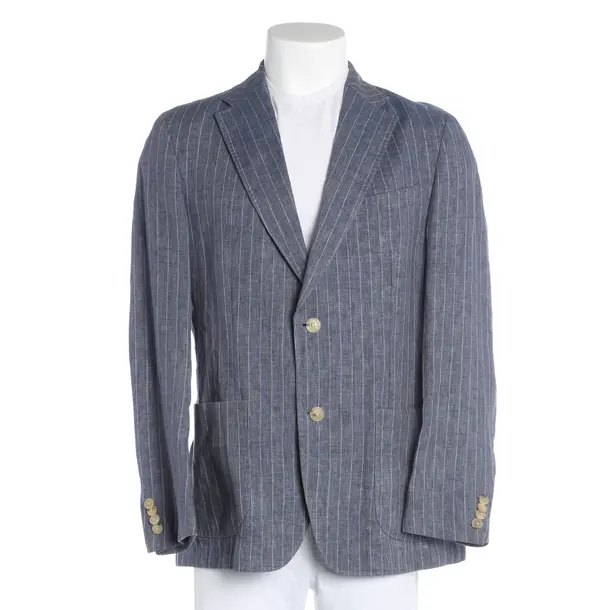 Blazer, in Blue, Linen, Windsor
