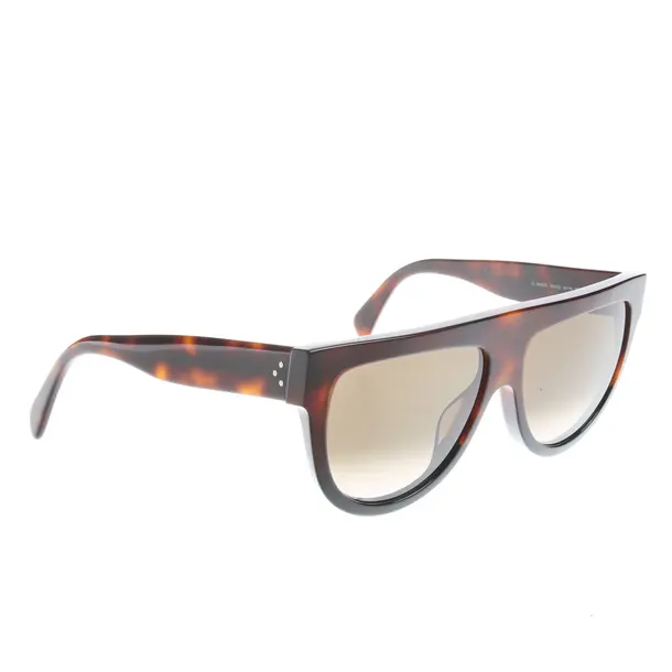 Sonnenbrille in Braun, Kunststoff, Céline