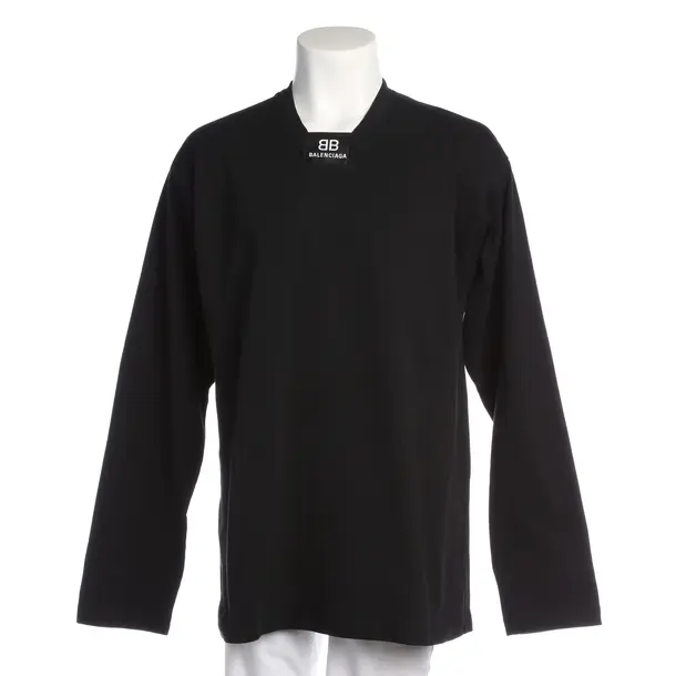 Sweatshirt in Schwarz, Baumwolle, Balenciaga