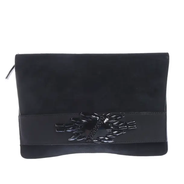 Clutch in Schwarz, Leder, Dorothee Schumacher