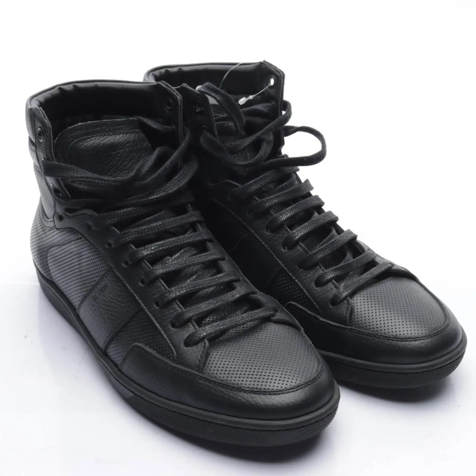 Saint Laurent High-Top Sneakers Size EUR 41 in Black