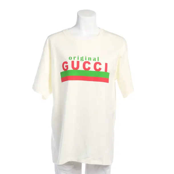 Shirt in Weiß, Baumwolle, Gucci