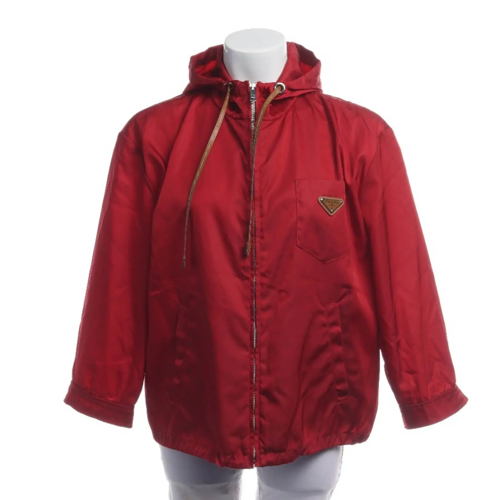 Prada Übergangsjacke Größe 38 in Rot