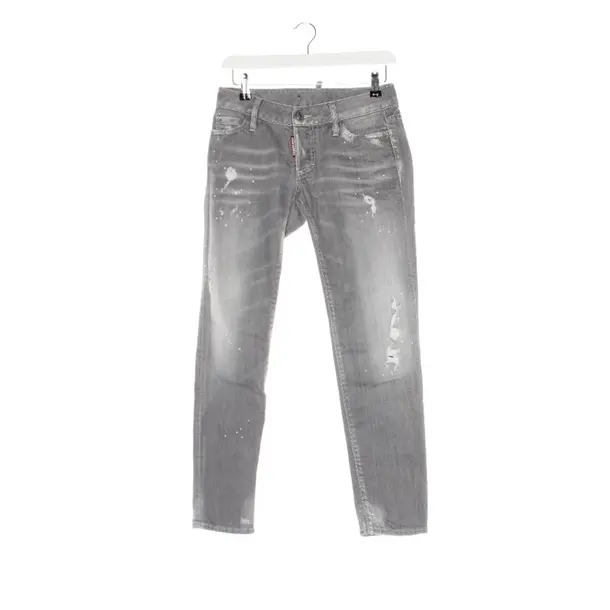Jeans skinny, in Grigio chiaro, Cotone, Dsquared