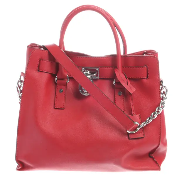 Shoulder Bag in Red, Leather, Michael Kors