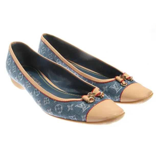 Ballet Flats in Blue, , Louis Vuitton