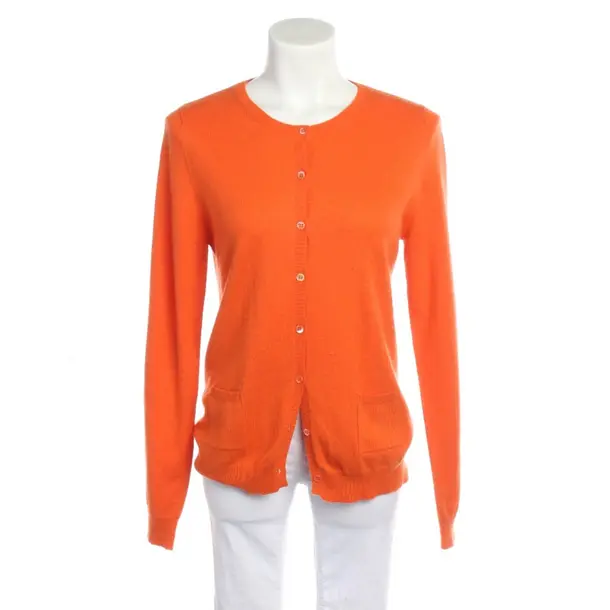 Cardigan, in Arancione scuro, Cachemire, Alludere