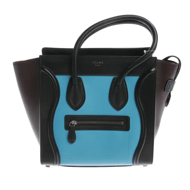 Handbag in Black, Leather, Céline