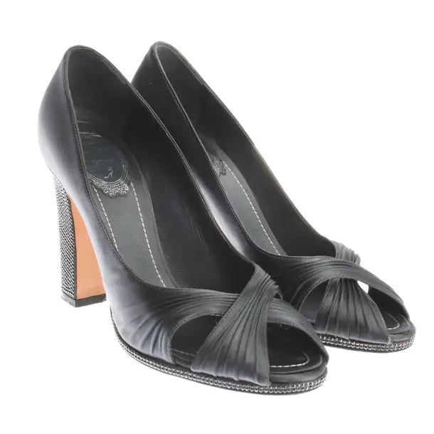 Peep Toes in Blue, , René Caovilla