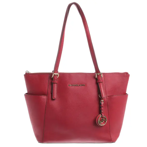 Handbag in Red, Leather, Michael Kors