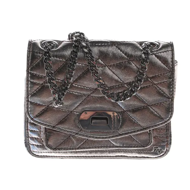 Umhängetasche in Metallic, Leder, Zadig & Voltaire