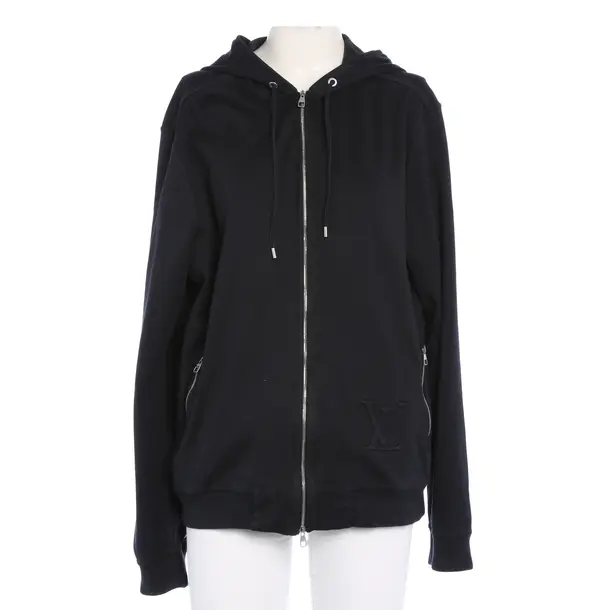 Hoodie in Blau, Baumwolle, Louis Vuitton