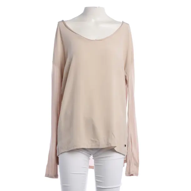 Long Sleeve Shirt, in Light Brown, Silk, Frogbox