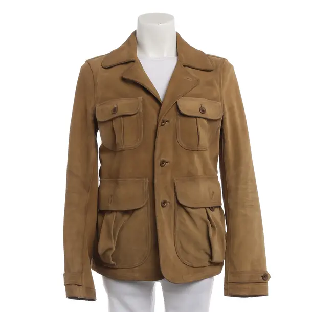 Lederjacke in Braun, Leder, Polo Ralph Lauren