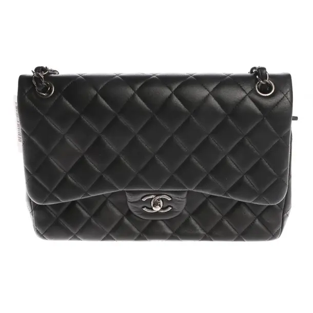 Schultertasche in Schwarz, Leder, Chanel